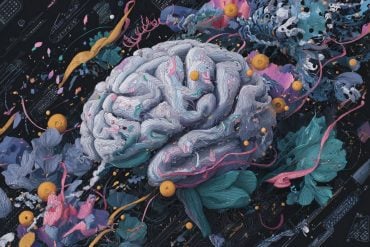 This shows a brain.