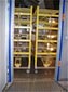 Internal view of open reverberation chamber